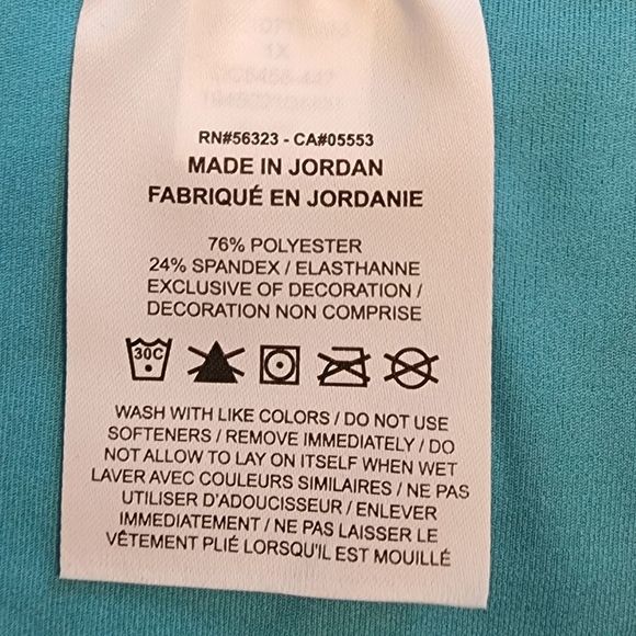 Nike zebra print active athletic workout leggings plus size 1X new! - Picture 11 of 14